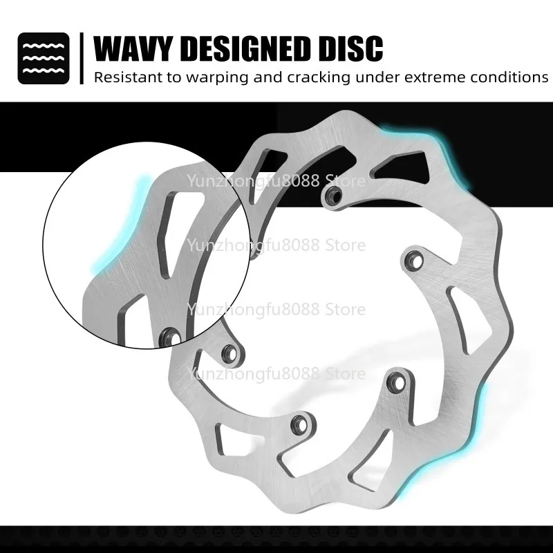 220Mm Rear Brake Disc EXC/EXC-F/SMR for KTM 125 250 350 450 530 SX/SX-F/XC/XCW/