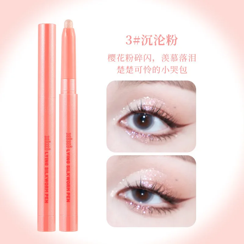 フラワーノーズ マットアイライナー 防水 長持ち クリームジェルライナー 簡単使用 回転式 にじまない マルチカラー 極細アイライナーペンシル