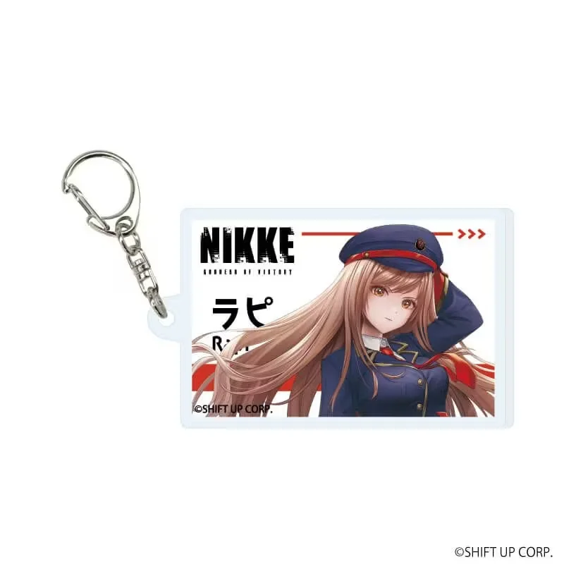 Bishojo anime GODDESS OF VICTORY: NIKKE Acrylic keychain Collecting accessories Car bag key chain Firend Christmas Gifts