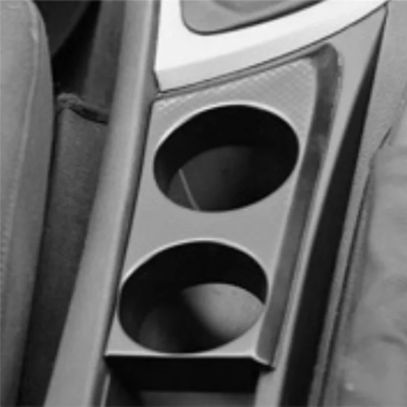 Excellent-Car Center Console Water Cup Holder Fame Drink Cup Holder Trim Cover For BMW 1 Series E87 2004-2011