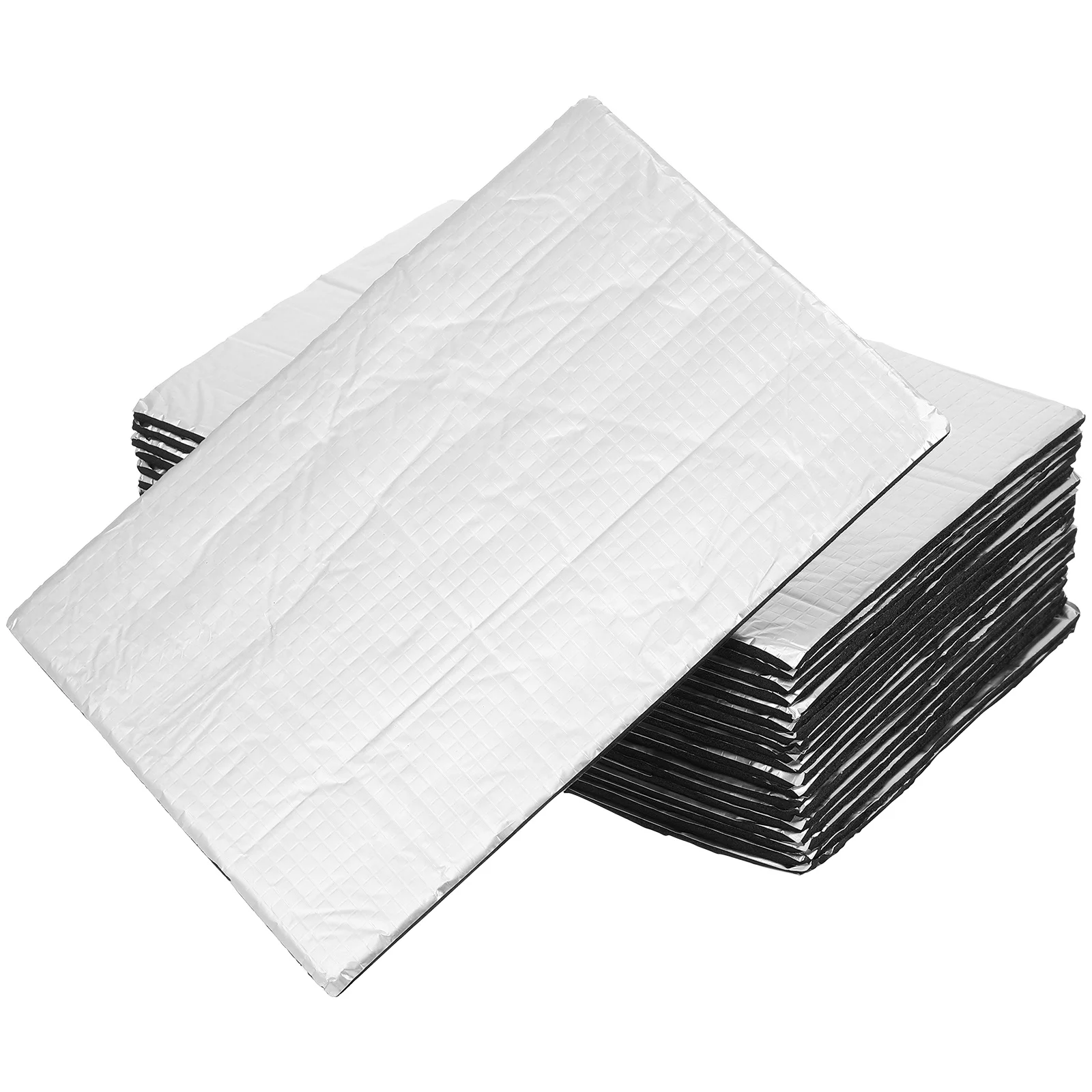 

20pcs Car Sound Insulation Mat Heat Noise Deadening Auto Soundproofing Material For Floor Roof Hood Firewall Van Truck