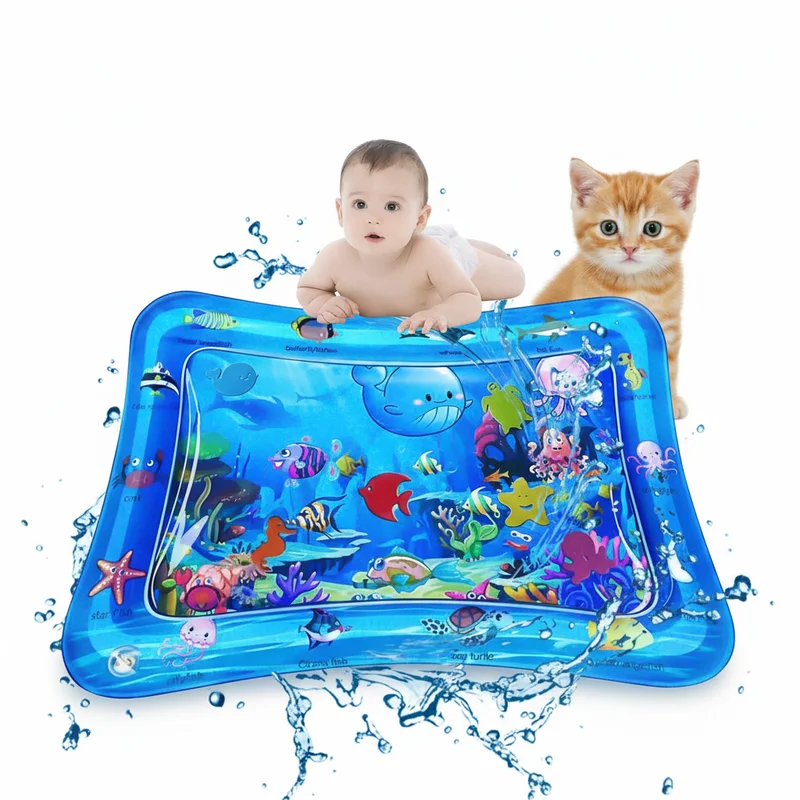 Thickened Interactive Water Mat Cat Toy Remote Control Light Up Self Play Hunting Pet Pad