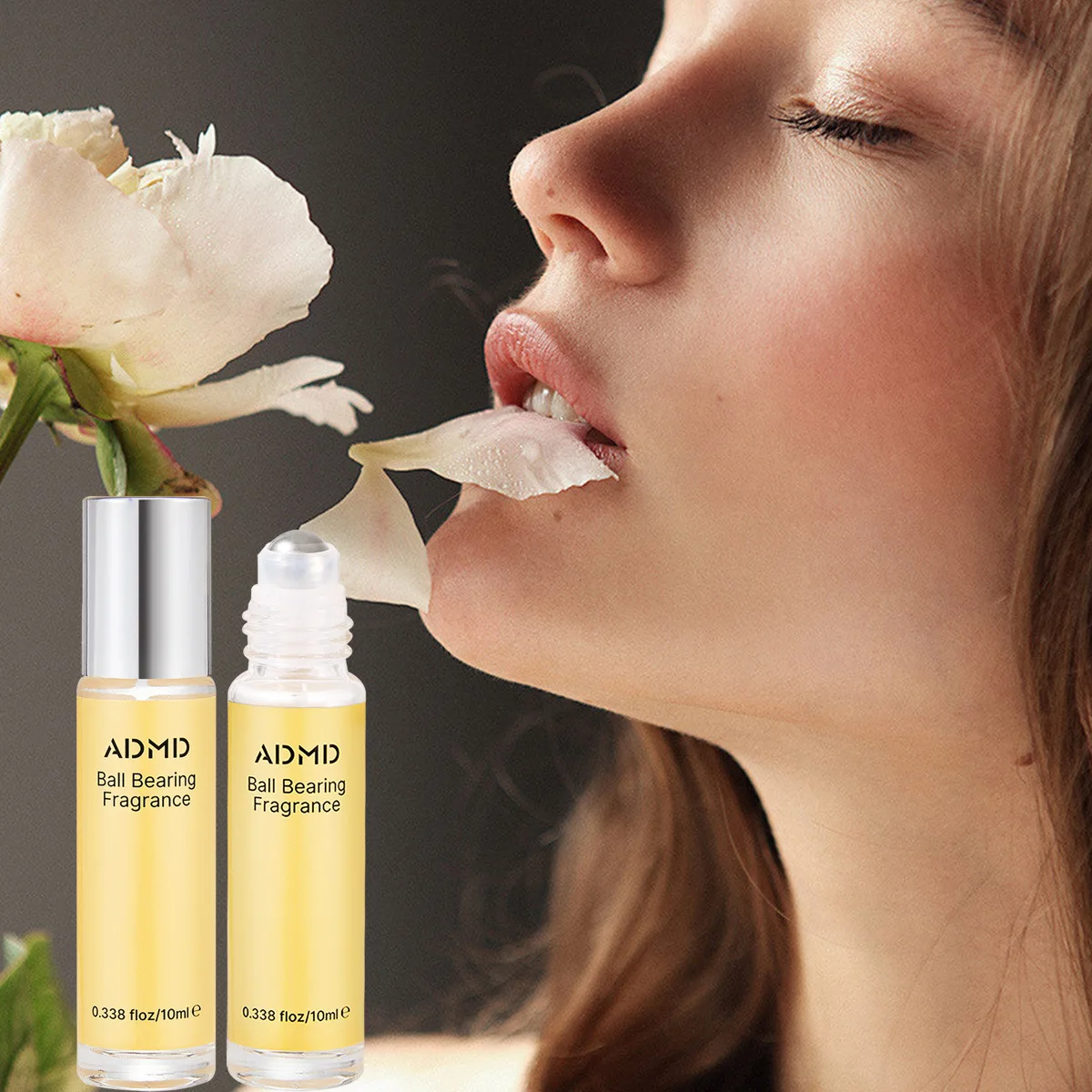 

ADMD 10ml Ball Bearing Roll On Perfume Long Lasting Portable Fragrance Oil for Women Men Pocket Size Refreshing Scent Daily Use