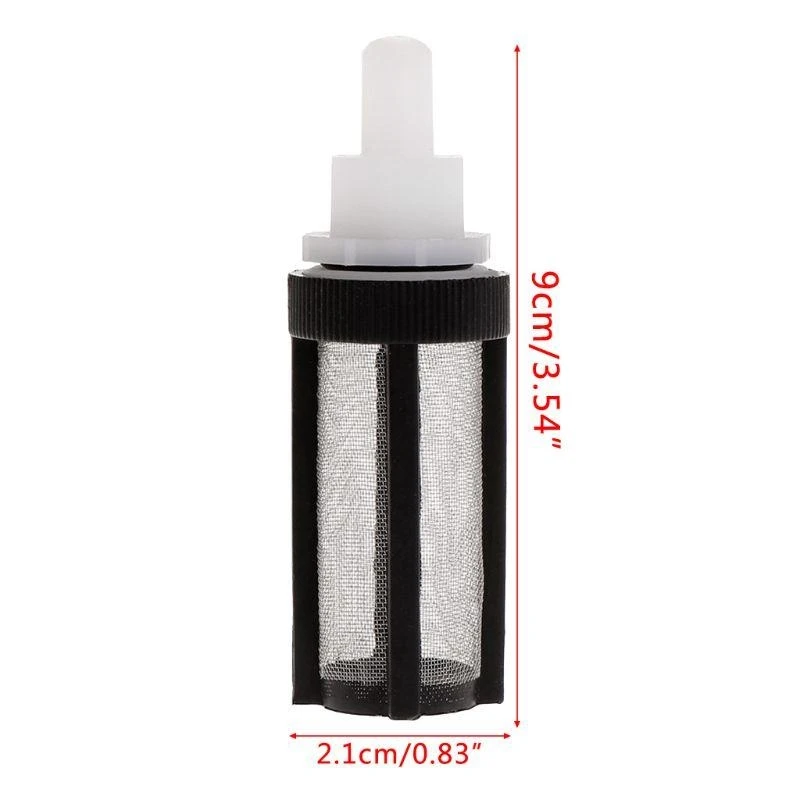 Aquarium Inflow Filter for 7mm 8mm Tube Stainless Steel Fish Shrimp Guard Mesh Net Fish for Tank Pre-Filter Accessori