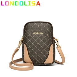 2024 Trendy Crossbody Cell Phone Bag Fashion Designer Handbags and Purse High Quality Soft Leather Shoulder Messenger Sac A Main