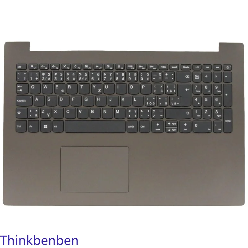 

CZ Czech Keyboard Chocolate Upper Case Palmrest Shell Cover For Lenovo ideapad 330 15 IKB IGM AST ISK 5CB0R16538
