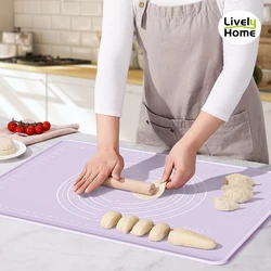 Silicone Kneading Pad Baking Dough Mat, Extra Large, Non-stick, Thick, Food-grade, Kitchen Pastry Board, Oversize, 70x50