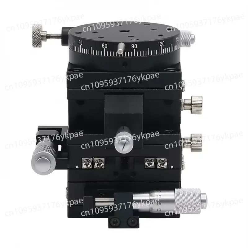 Optical Platform Precise Position 60x 60mm SEMXYZR60 4-Axis XYZR Micrometer Linear Platform Manual