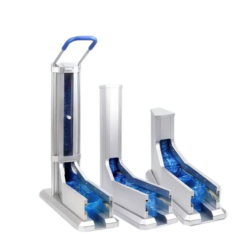 

Disposable shoe cover automatic foot cover device, stepping on the foot to change drag-type household