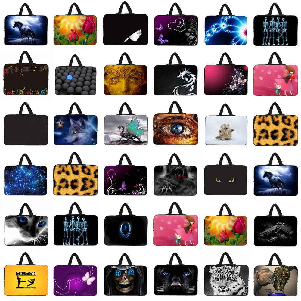 Сумка для ноутбука 15,6 14 13,3 12 10 11,6, нейлоновая сумка для нетбука, чехлы для Dell Hp Alienware Macbook 13 17 дюймов 15 дюймов