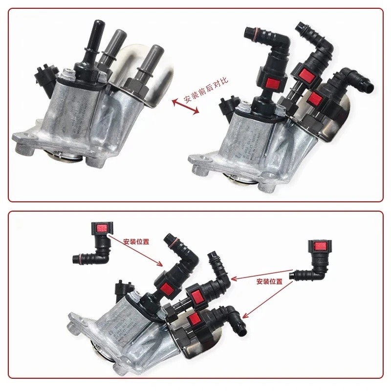 

10 шт., набор быстроразъемных соединителей для насоса мочевины, соединение топливной воздушной трубы для SCR, трубка мочевины после обработки автомобиля 6,30 7,89 9,49