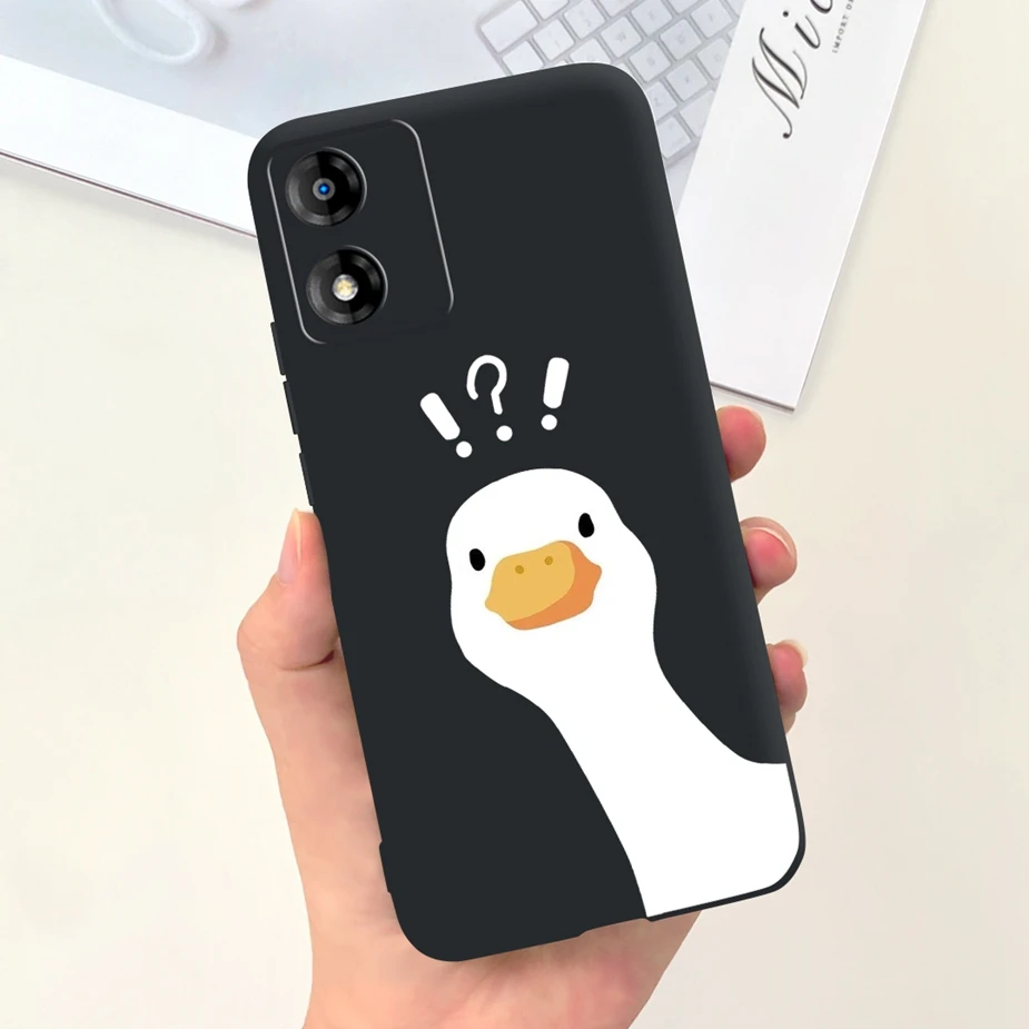 For Motorola Moto E13 Case Cute Fashion Cartoon Cover Soft Silicone Phone Case For Moto E13 E 13 MotoE13 Back Cover 6.5'' Bumper