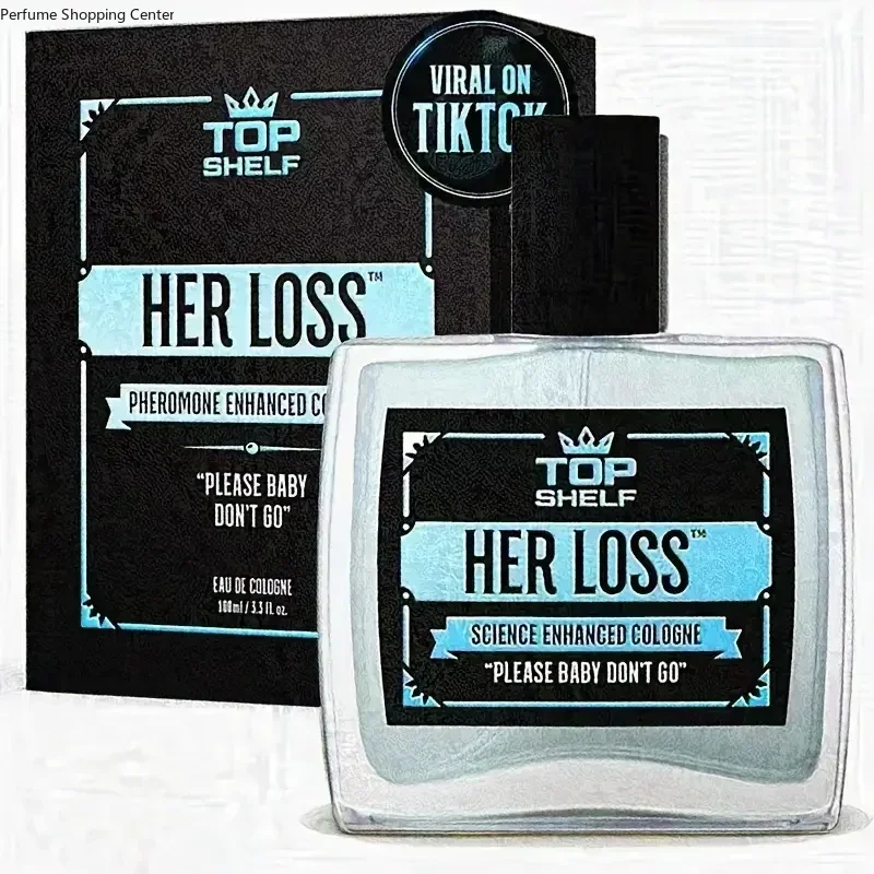 Her Loss cologne perfume, men's  men's pheromone cologne perfume 50ml/100ml, lasting fragrance, Christmas gift
