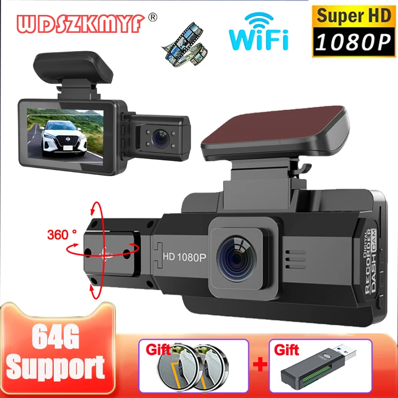 1080p Video recorder Dash Cam für Autos WiFi in der Auto kamera für Fahrzeug Nachtsicht Auto DVR
