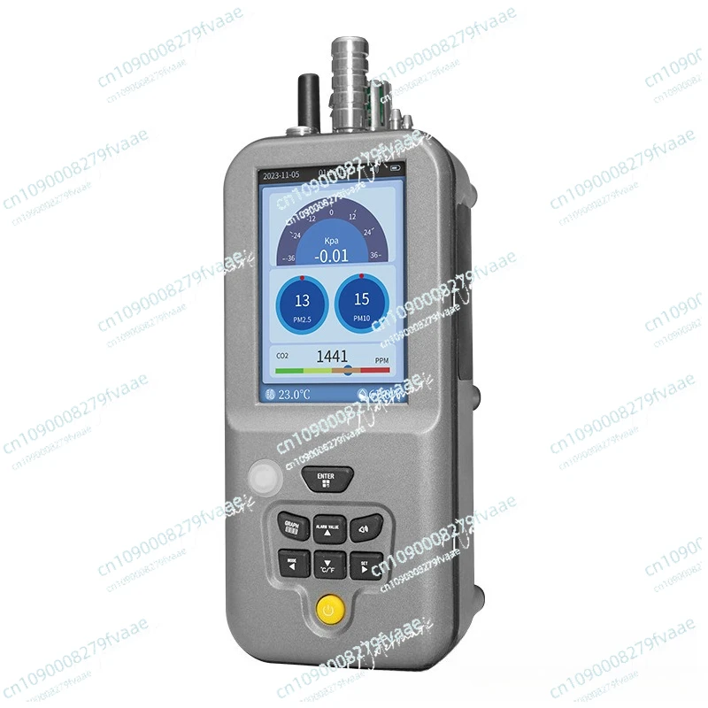 

Portable laser dust particle counter multi-function