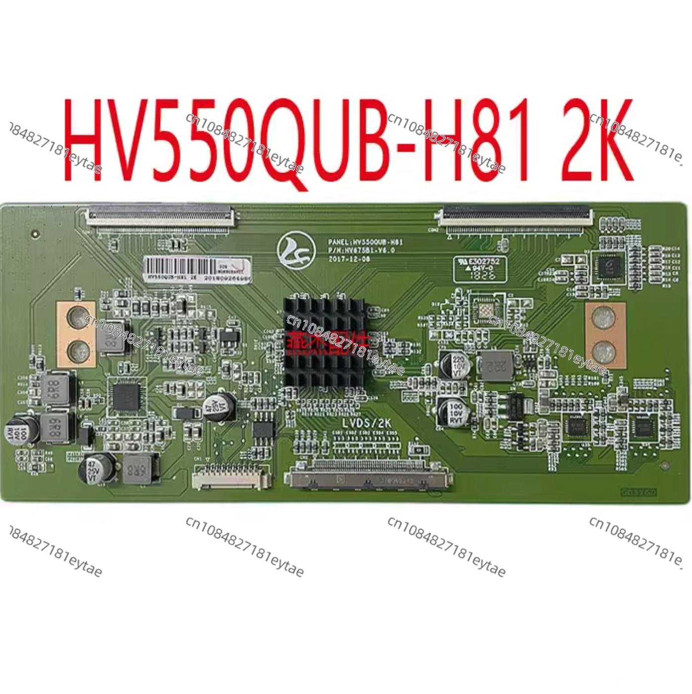 HV550QUB-H81 HV550QUB-H11 4K OR 2k LVDS T-CON for BOE Logic Board