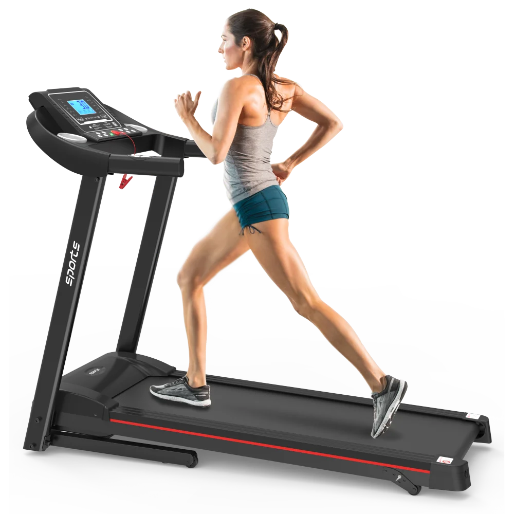 Ye Fitshow App Home Foldable Treadmill with Incline, Electric Walking/Running Machine, 5