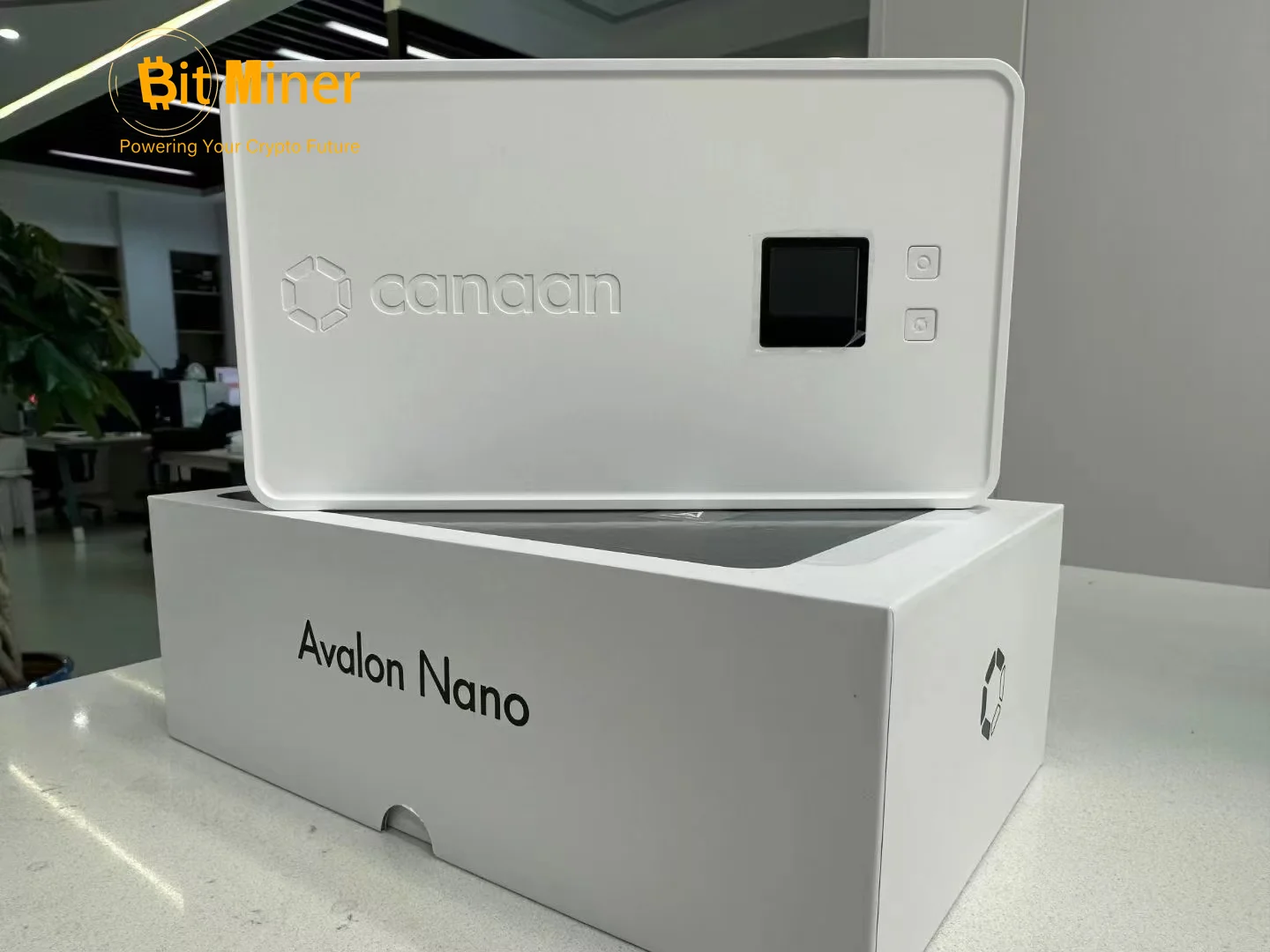 Imagem -02 - Avalon-nano Bitcoin Mineiro Btc Solo 4th s Portátil Casa Mudo Estoque Novo