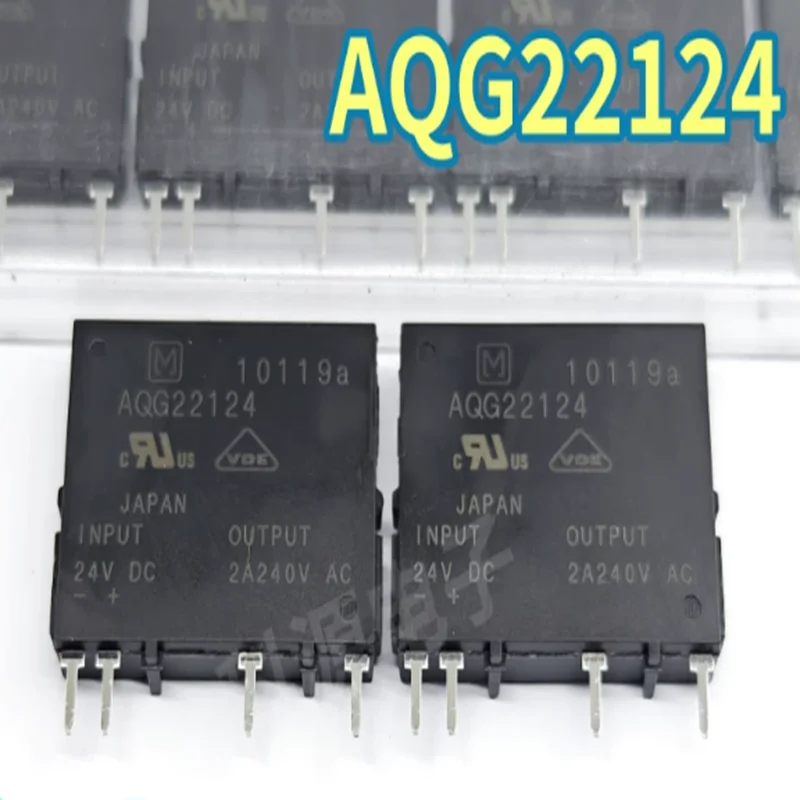 1PCS-5PCS AQG22105 AQG22112 AQG22124 SIP4 Optoelectronic Silicon-Controlled Rectifier Solid State Relay