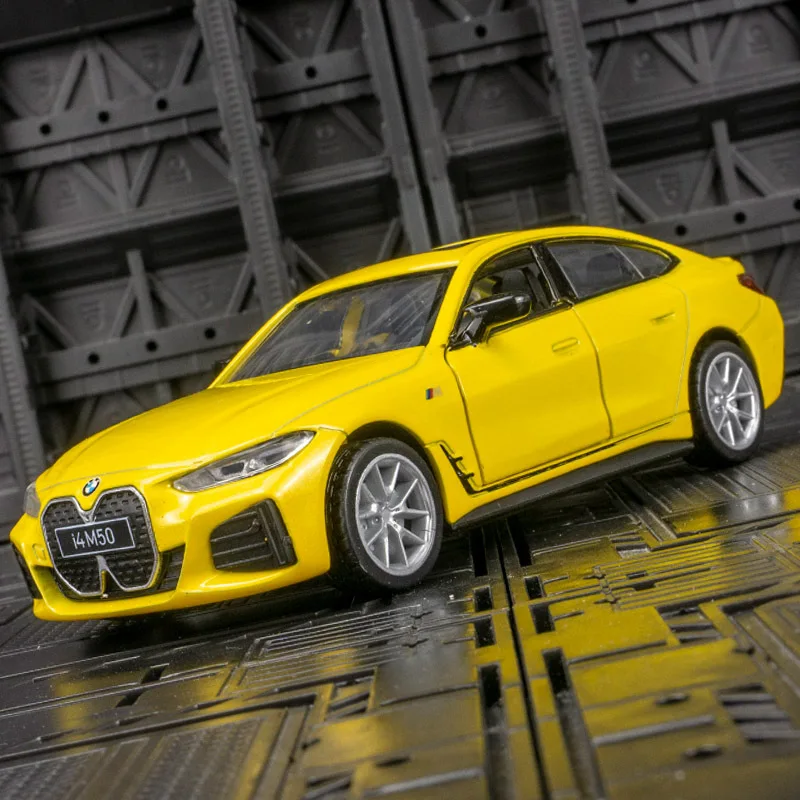 

Моделирование масштаба 1/32 I4 M50, модель автомобиля из сплава, литой под давлением игрушечный автомобиль со звуком, светом, игрушечный автомобиль для детей, миниатюрный день рождения мальчика