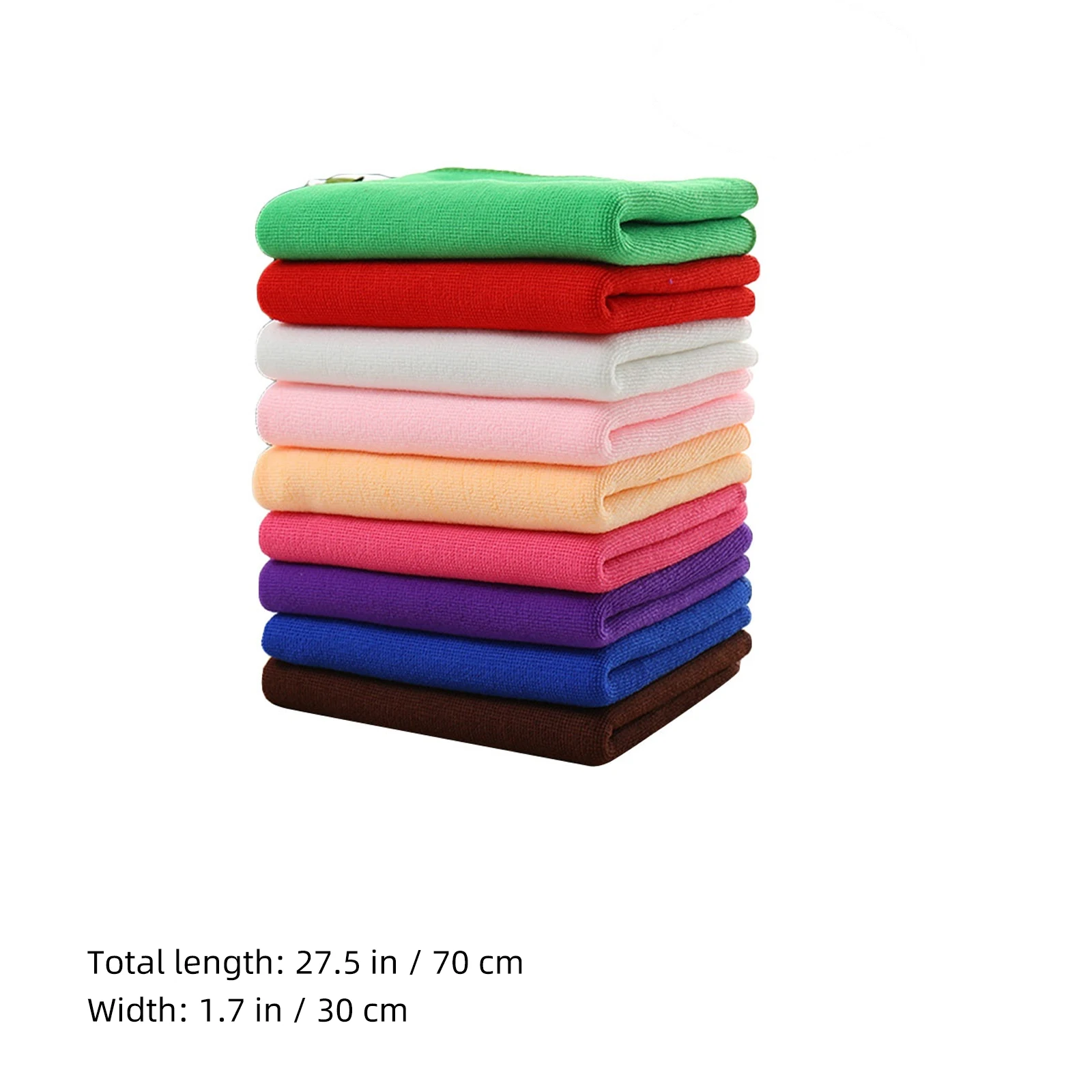 

27pcs Microfiber Car Cleaning Towels 30X70Cm Auto Polishing Drying Cloths For Car Truck Motorcycle Boat Rv Strong Water