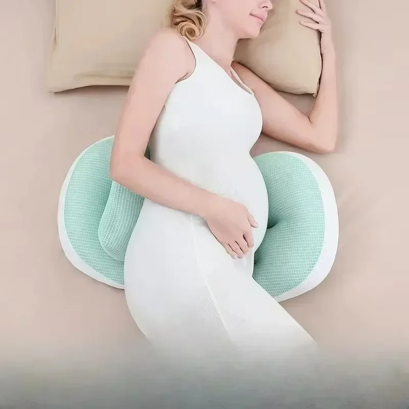 Pillow Special for Sleeping Pregnancy Cushions Pregnant Women Maternity Waist Sleeping Cushion Side Sleeper Abdomen Support Pad