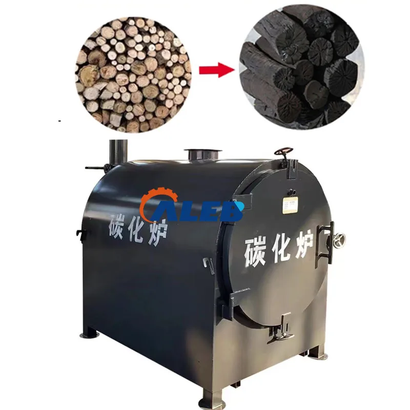 

Saving Labor Wood Charcoal Carbonization Furnace Line Wood Log Charcoal Making Machine