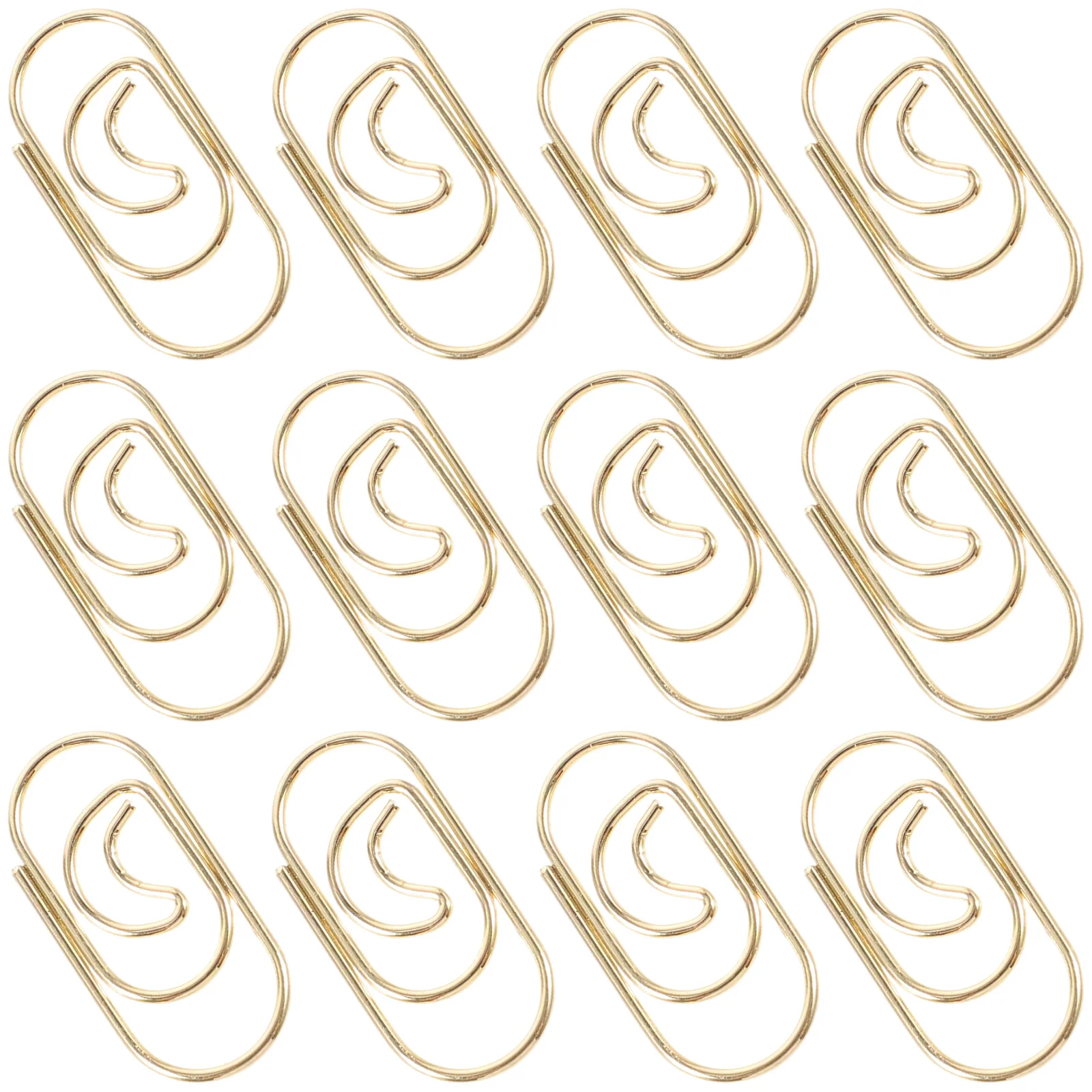 

Adorable Paper Clips Heart-shaped Wedding Decorations Decorate Decorative Bills Clamp File Student Paperclips