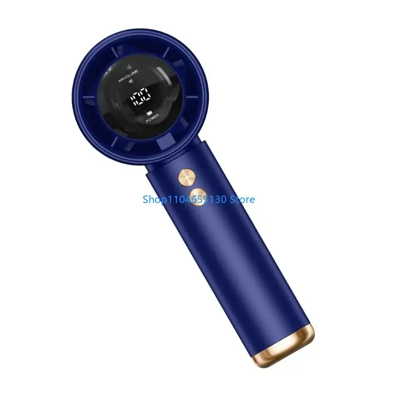 공기 냉각 팬 포켓 팬 작은 데스크 팬 핸드 헬드 팬 3000mah 조용한 팬 100 속도 설정 어린이를위한 플라스틱 질감