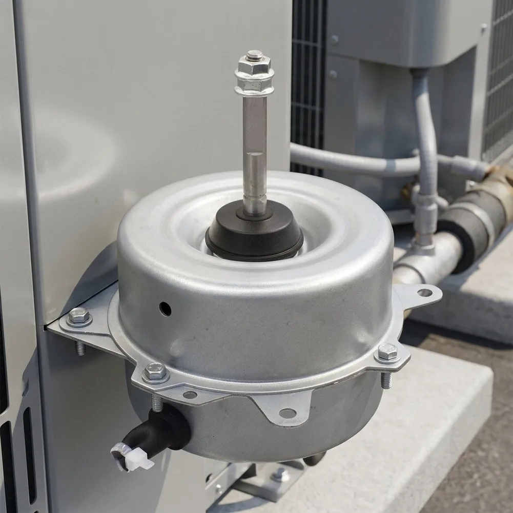 40W Reversible Outdoor for fan Motor for 220V Air Conditioners with Pure Copper Windings Stable Cooling Performance