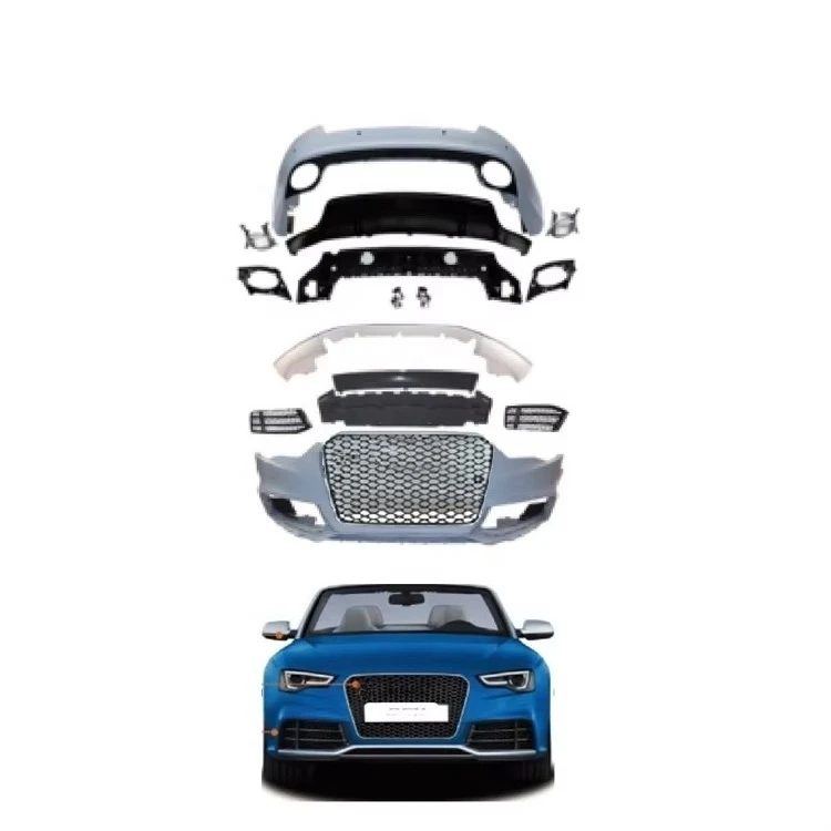 

Комплект обвесов STLF для Audi A5 S5 B8.5 (2013-2016) для 2-х и 4-х дверных моделей: передний и задний бамперы, решетка радиатора, передний сплиттер (стиль RS5)