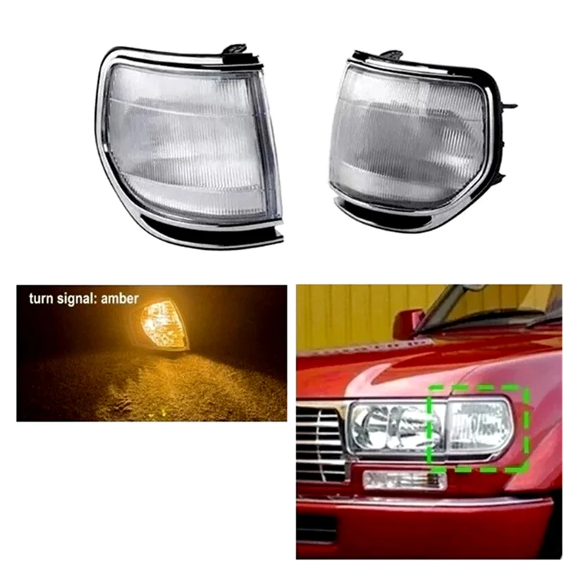 

AU05 -Front Corner Light For Toyota Land Cruiser LC80 FZJ80 4500 1991-1997 Front Side Marker Light