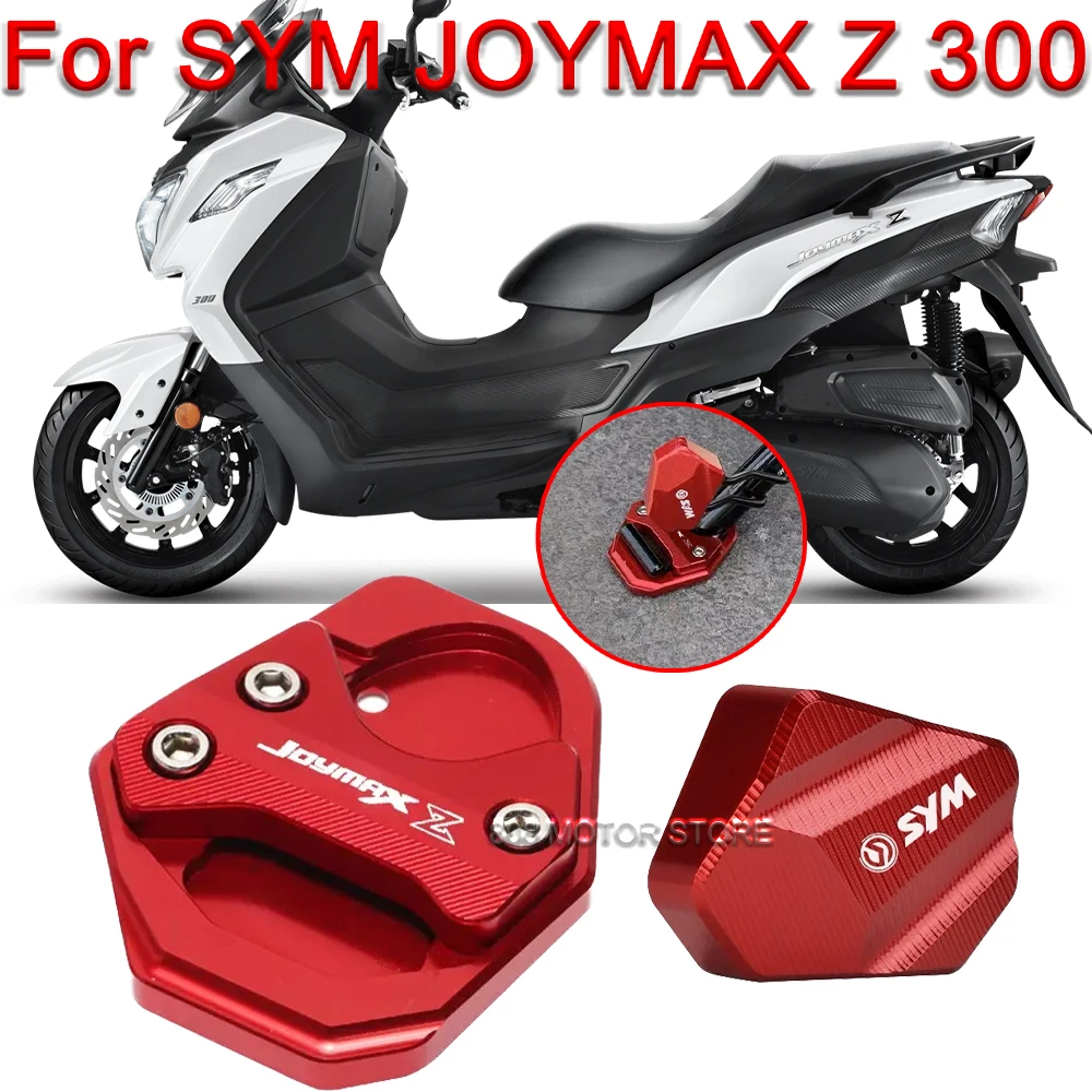 

For Sym Joymax z 300 joymax z 300 Motorcycle Kickstand Foot Side Stand Extension Pad Support Plate