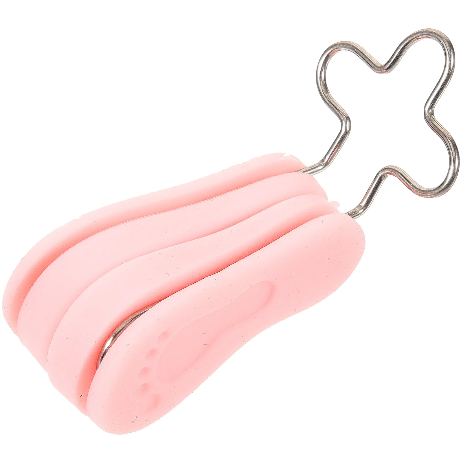Clip per modellare il naso in silicone Strumento di bellezza Polvere da balletto rosa Cura del viso Gel Raddrizzatore Sollevatore Correttore per naso largo