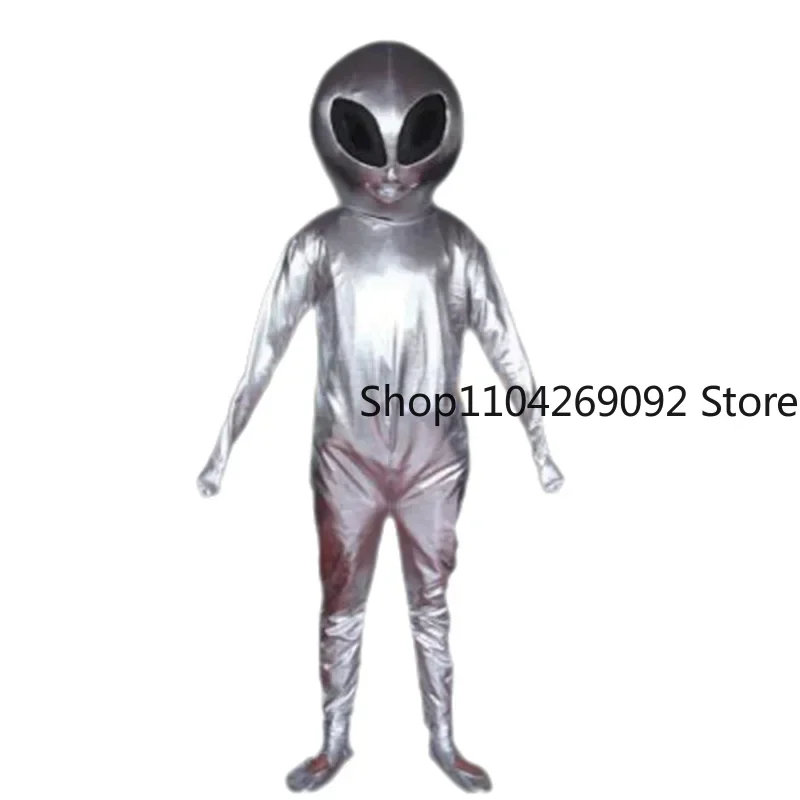 Extraterrestrial Mascot Costume Alien Mascotter Cartoon Fancy Dress Cosplay Costume Halloween Carnival Event Christmas Mask Part