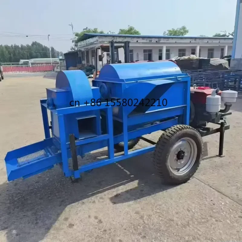 2026 hot Farm Equipment Paddy Rice Wheat Thresher Machine High Threshing Rate Grain Wheat Paddy Rice Threshing Machine