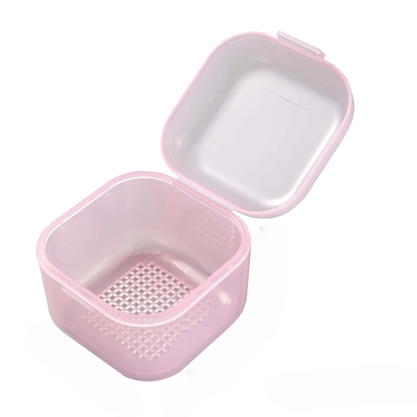 Nail Drill Bit Box, Double-Layer Draining Cleaning Case, Nail Tool Soaking Storage Box, Multiple Colors Available