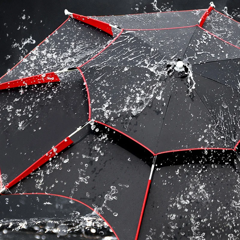 Duży Parasol wędkarski na zewnątrz 1.8-2.6M regulowany składany anty-uv chroniąca przed słońcem wiatroodporny przeciwdeszczowy Parasol Parasol