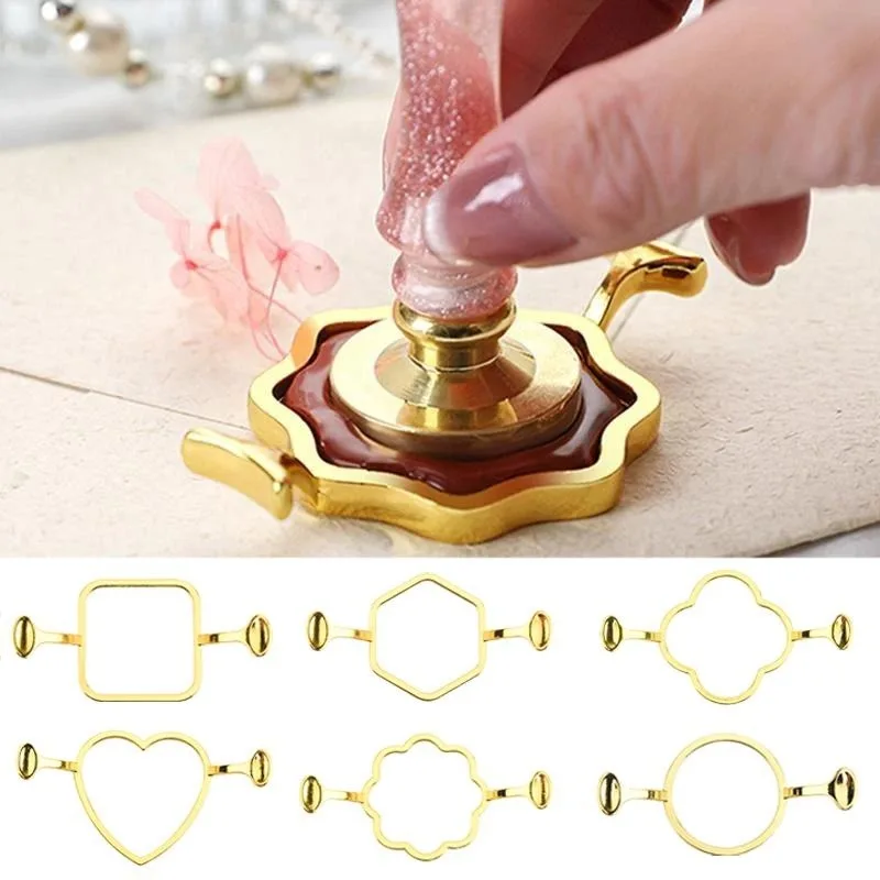 

wax seal stamp craft supplies Wax seal Stamp Shape fixed Invitation Card Wedding seal Shape seal accessories