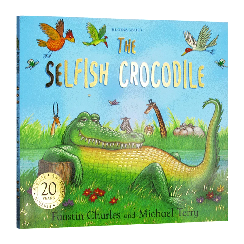 

The Selfish Crocodile, Children's aged 2 3 4 5 6 English books, Picture Book 9781408885253