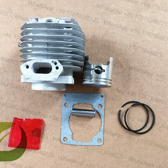 1E39F Cylinder kit 39mm for Chinese Chainsaw 1E39F 39F Zylinder piston rings pin chain saw blower trimmer zenoah komastu parts