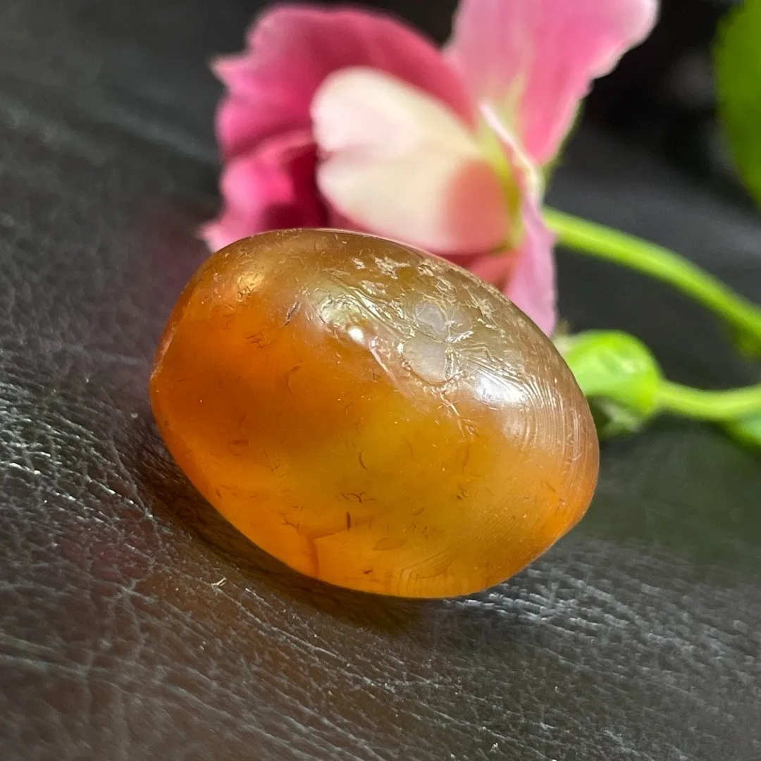 Tibetan Nepalese Himalayan Bead Ancient agate Old Dzi Talisman eye Bead Amulet