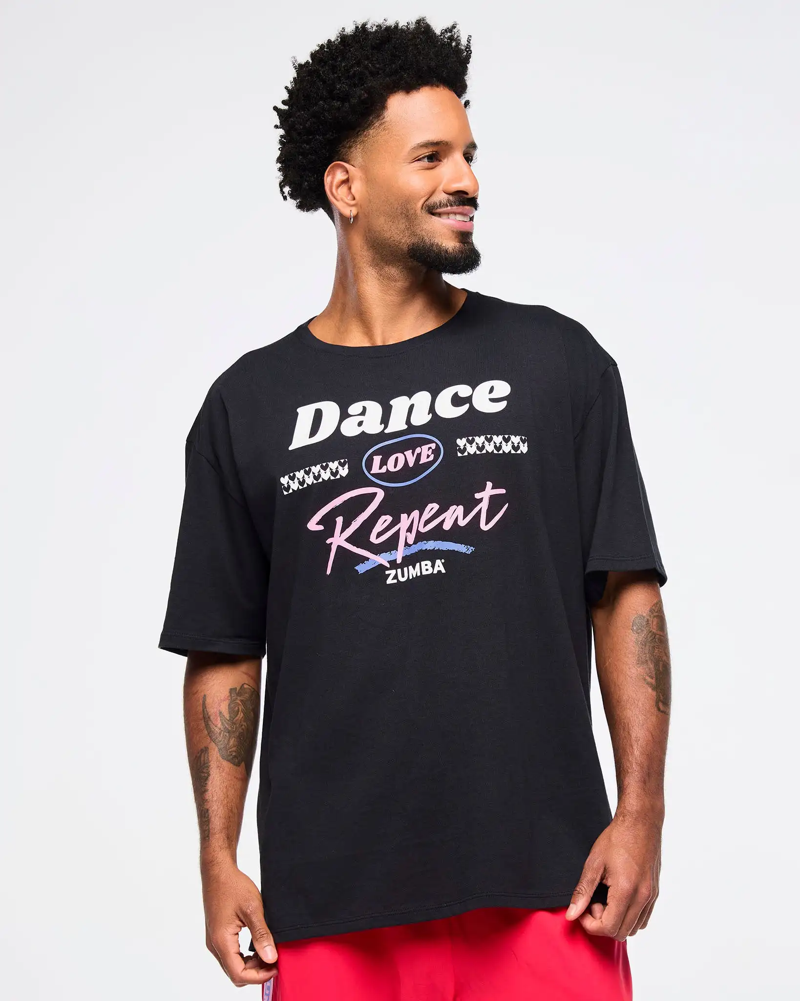 2026 Sommer Mode-Trend Herren Damen Bedrucktes Sport-Zumba Libre Tanz Fitness T-Shirt Rundhals Kurzarm Lässige Sportbekleidung