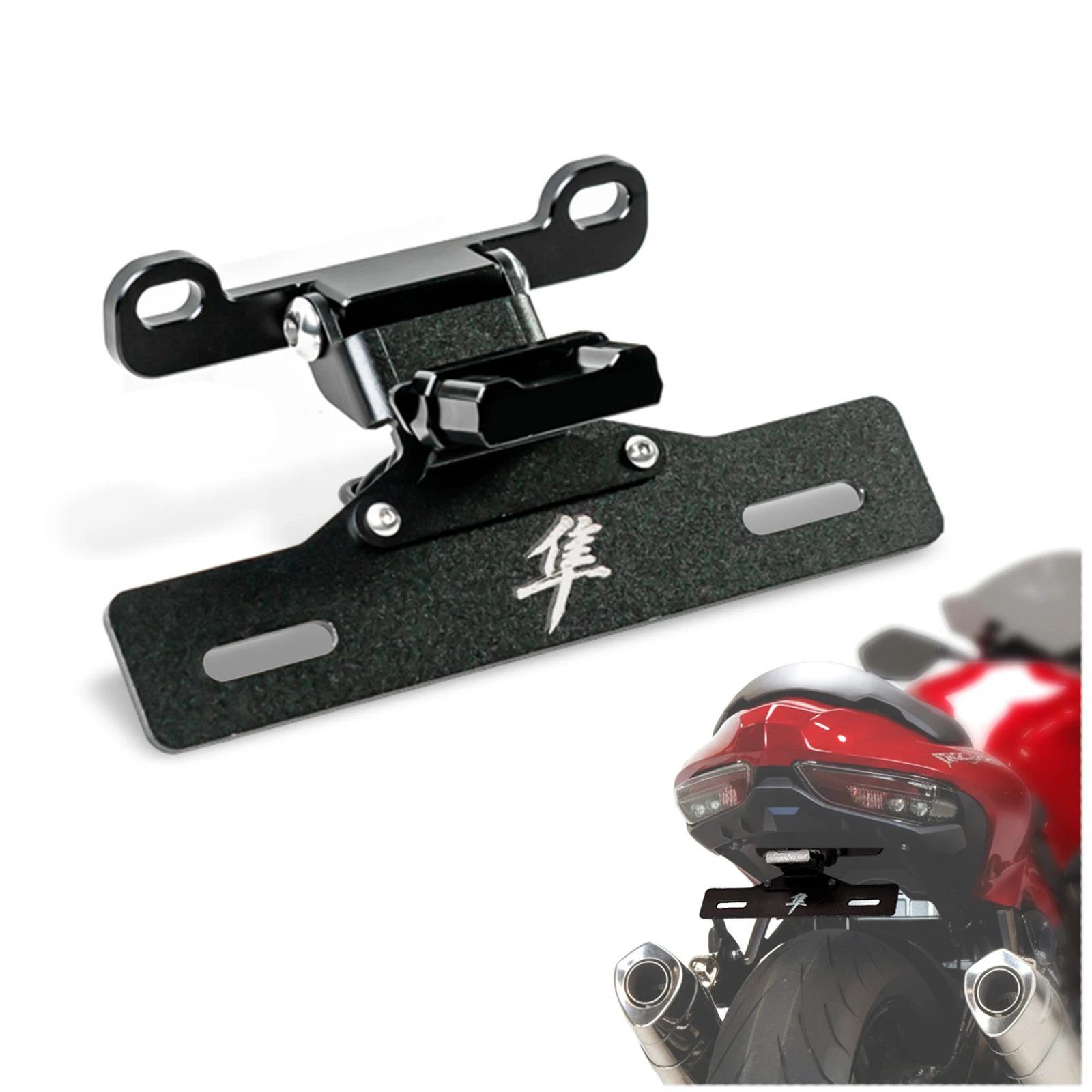 

Светодиодный держатель номерного знака для мотоцикла, адаптеры указателей поворота для hayabusa gsx1300r 2008-2024