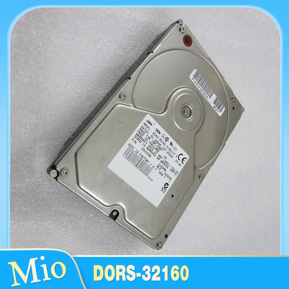 

Для жесткого диска IBM Server DORS-32160 2G/2,1 GB SCSI 5400 68PIN
