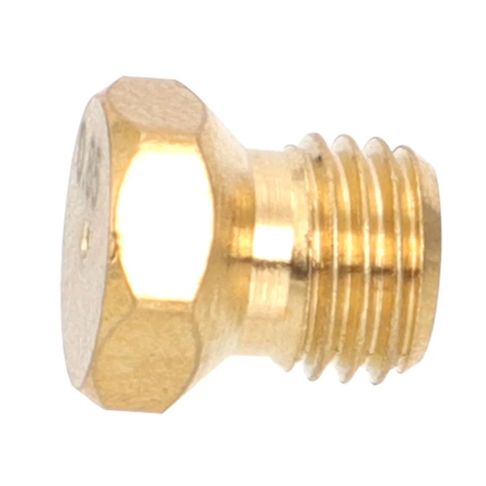 10pcs Brass Burner Nozzle M6*0.75 Thermal Propane Injector Conversion Kit Gas Injection Eva Nozzle Quick-connect Nozzles