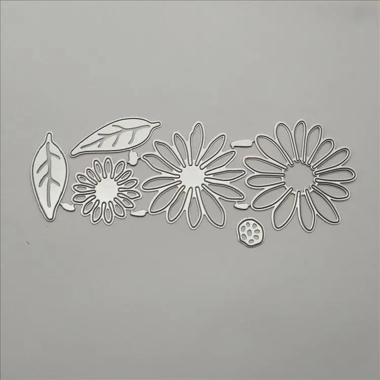 Flower Metal Cutting Dies Stencils For DIY Scrapbooking Decorative Embossing Handcraft Die Cutting Template