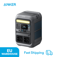 Anker Portable Power Station SOLIX C300, 288Wh LiFePO4 Battery, 300W (600W Surge) Solar Generator, 140W Two-Way Fast Charging, for Outdoor Camping, Traveling, and Emergencies (Solar Panel Optional)