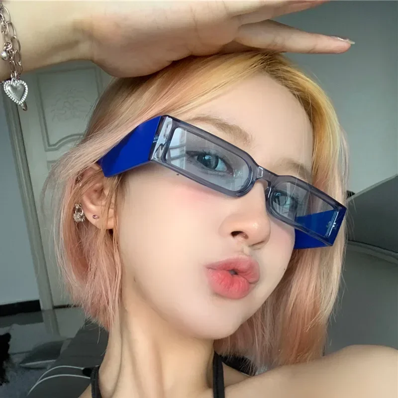 

Прямоугольные модные солнцезащитные очки для мужчин в стиле хип-хоп, винтажные дизайнерские солнцезащитные очки черного оттенка, маленькая оправа, индивидуальные Óculos De Sol Lentes