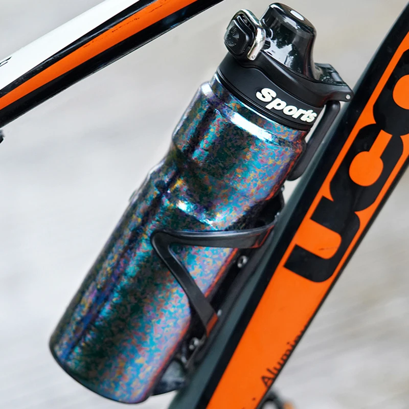 Titanium Water Bottle Thermos Outdoor Cycling Titan Canteen Drink Jug Lightweight Kettle Flasks Bucket 650ML Thermal Cup Termos